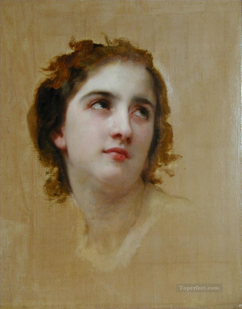 Realismo inacabado William Adolphe Bouguereau Pintura al óleo